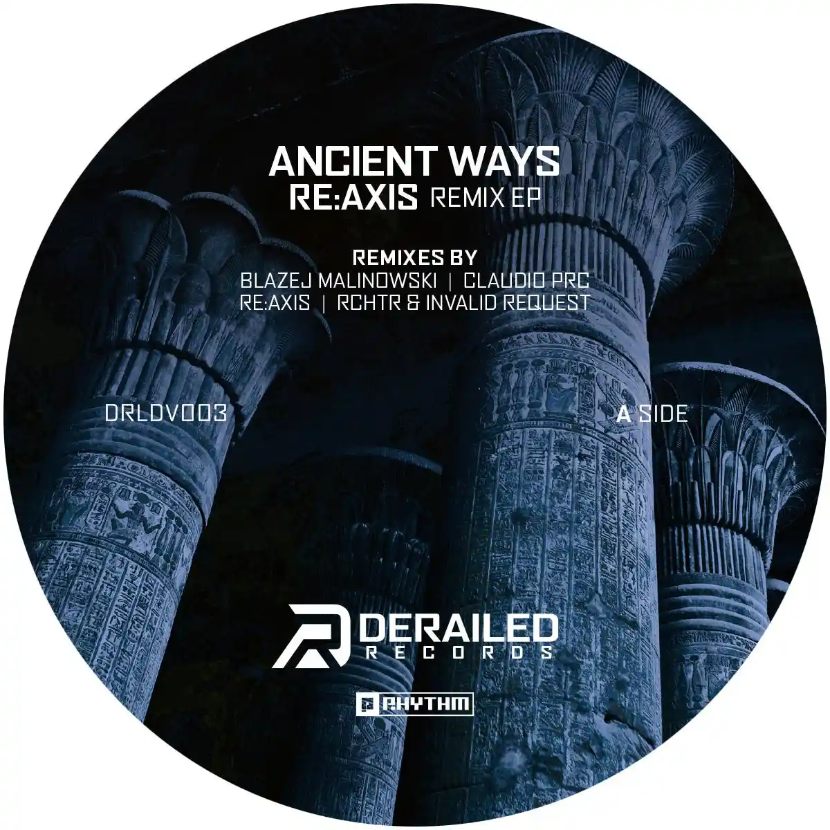 DRLDV003_front Ancient Ways (Remix EP) - Image 1