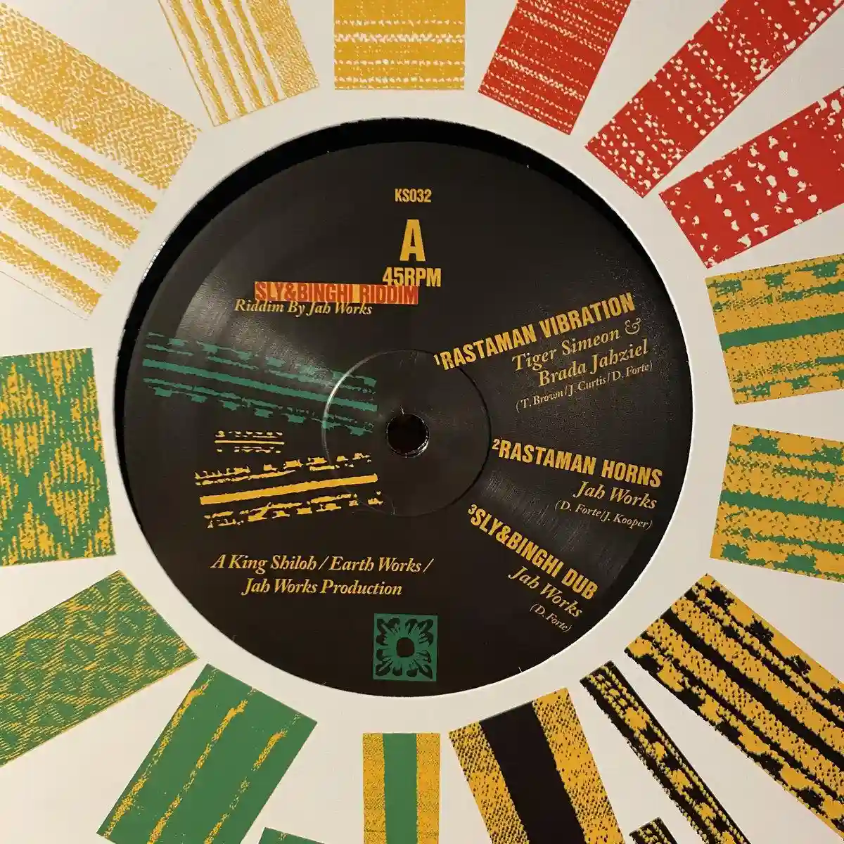 KS032_front Rastaman Vibration / Real Reggae Warriors - Image 1