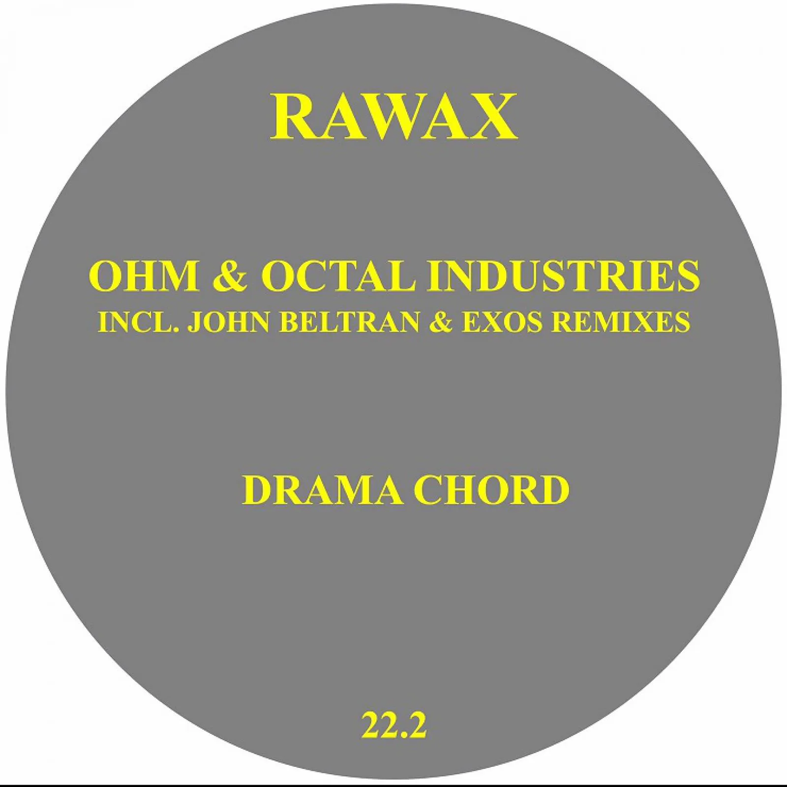 RAWAX022.2_cover Drama Chord - Image 1